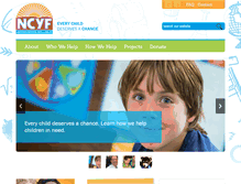Tablet Screenshot of ncyf.org